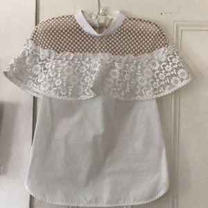 Self portrait Lace top Size4